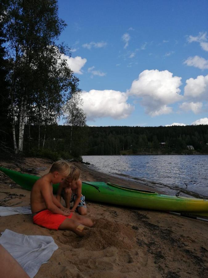 Hostel And Vandrarhem Lupin Naturcamping Lagom Gräsmark Dış mekan fotoğraf
