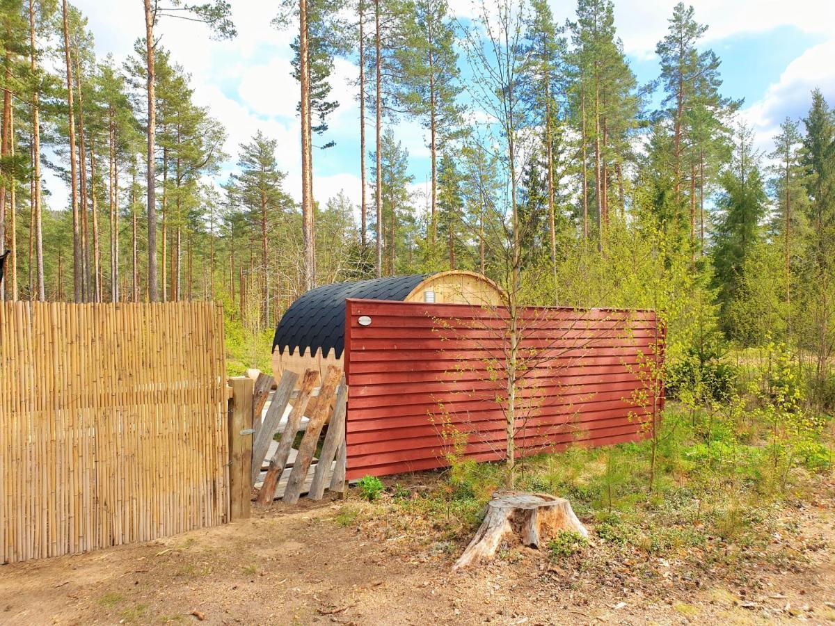 Hostel And Vandrarhem Lupin Naturcamping Lagom Gräsmark Dış mekan fotoğraf